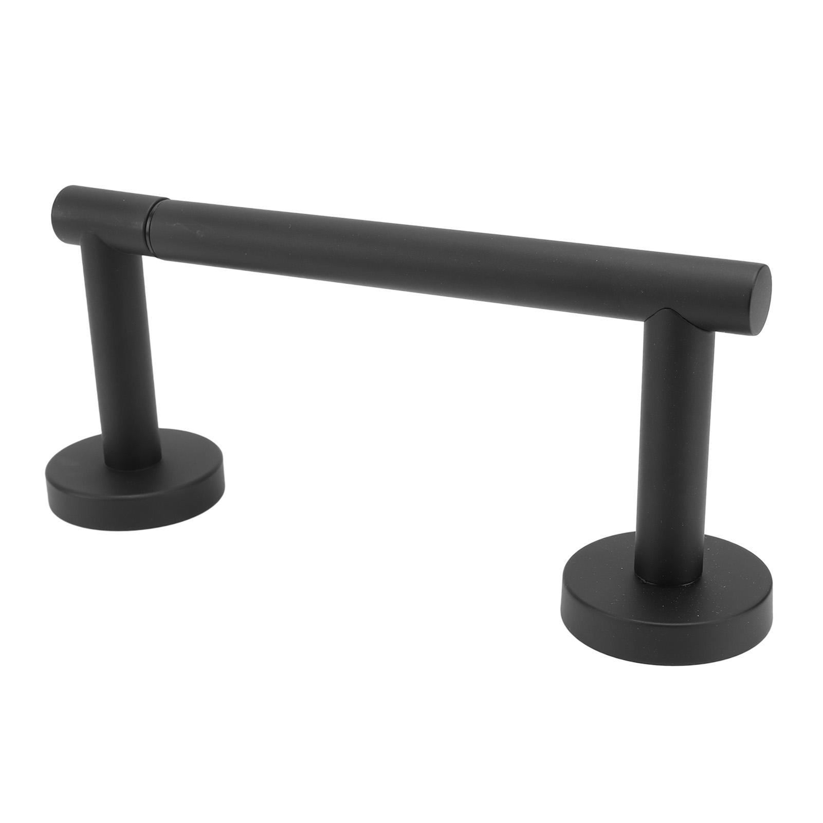 

Paper Towel Holder Stainless Steel Rustproof Strong Bearing Capacity Paper Towel Rolls Rack for Kitchen Bathroom Black