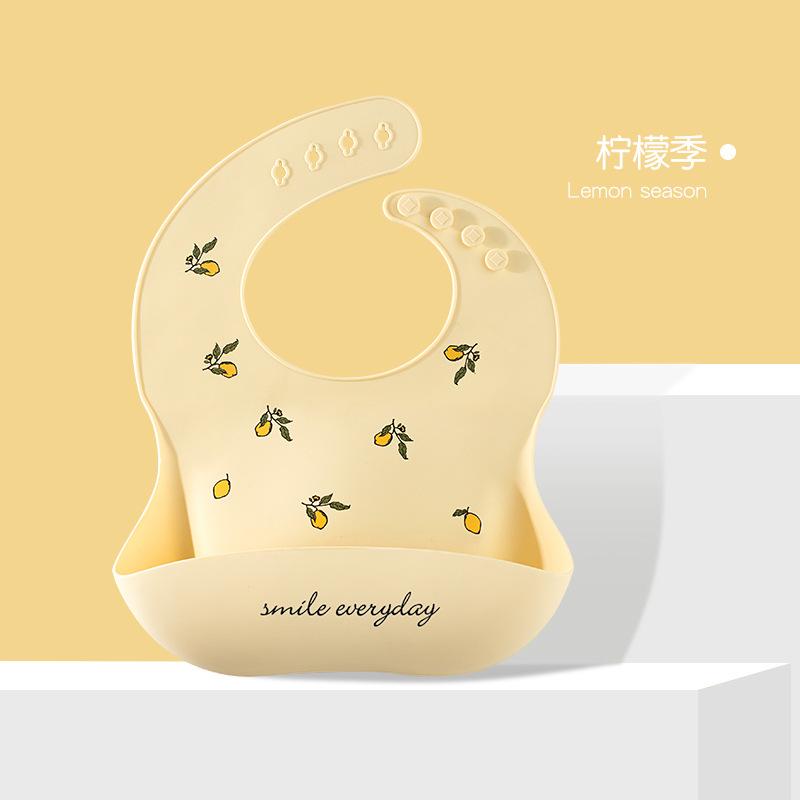 Children's Products Baby Bibs Waterproof Children Silicone Bibs Baby Drooling Rice Bibs Washable