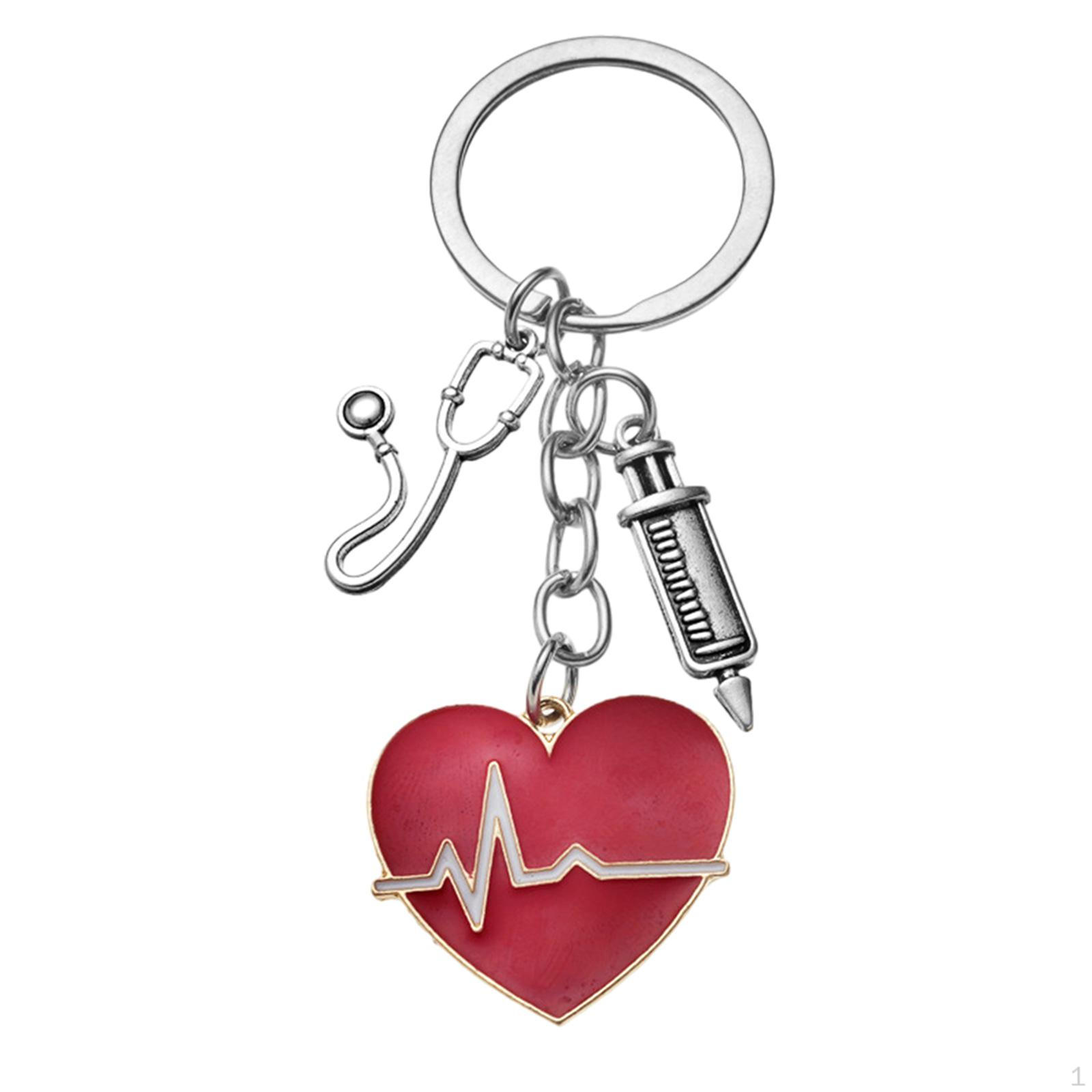 

Heartfelt Nurse Appreciation Keychain for Special Occasions білий