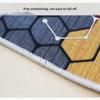 2pcs Halloween Foot Mats Ethnic Festival Decorative Floor Mats Easy To Take Care of Door Mats