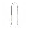 Crossbody Bag Strap Versatile Pearl Purse Chain with Crab Clasp Luxurious