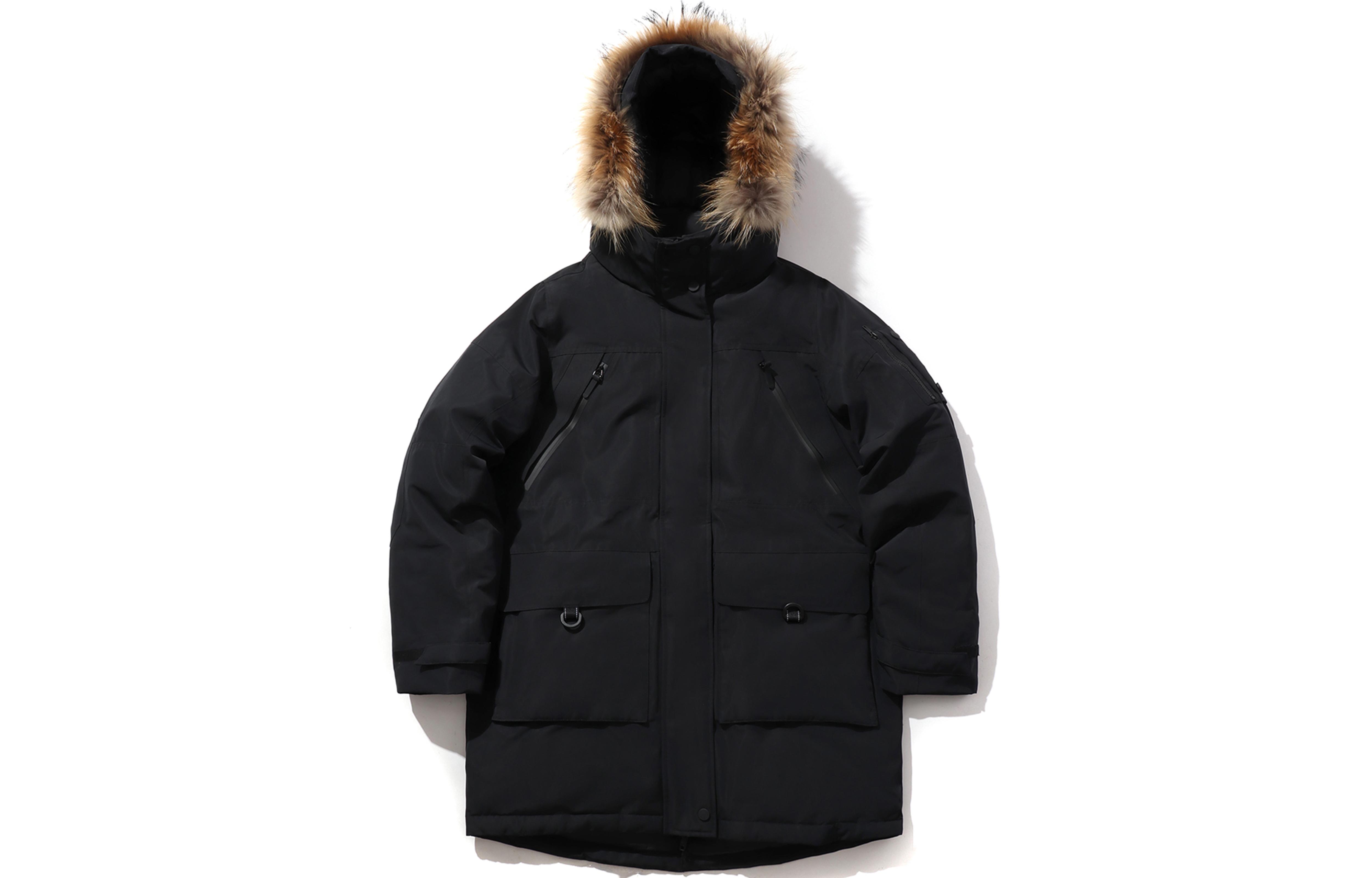 Li Ning Windproof Down Jacket Women s Black AYMP156-2 XXL
