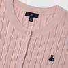 Gap Women's Logo Cable Knit Short Sleeve Cardigan
