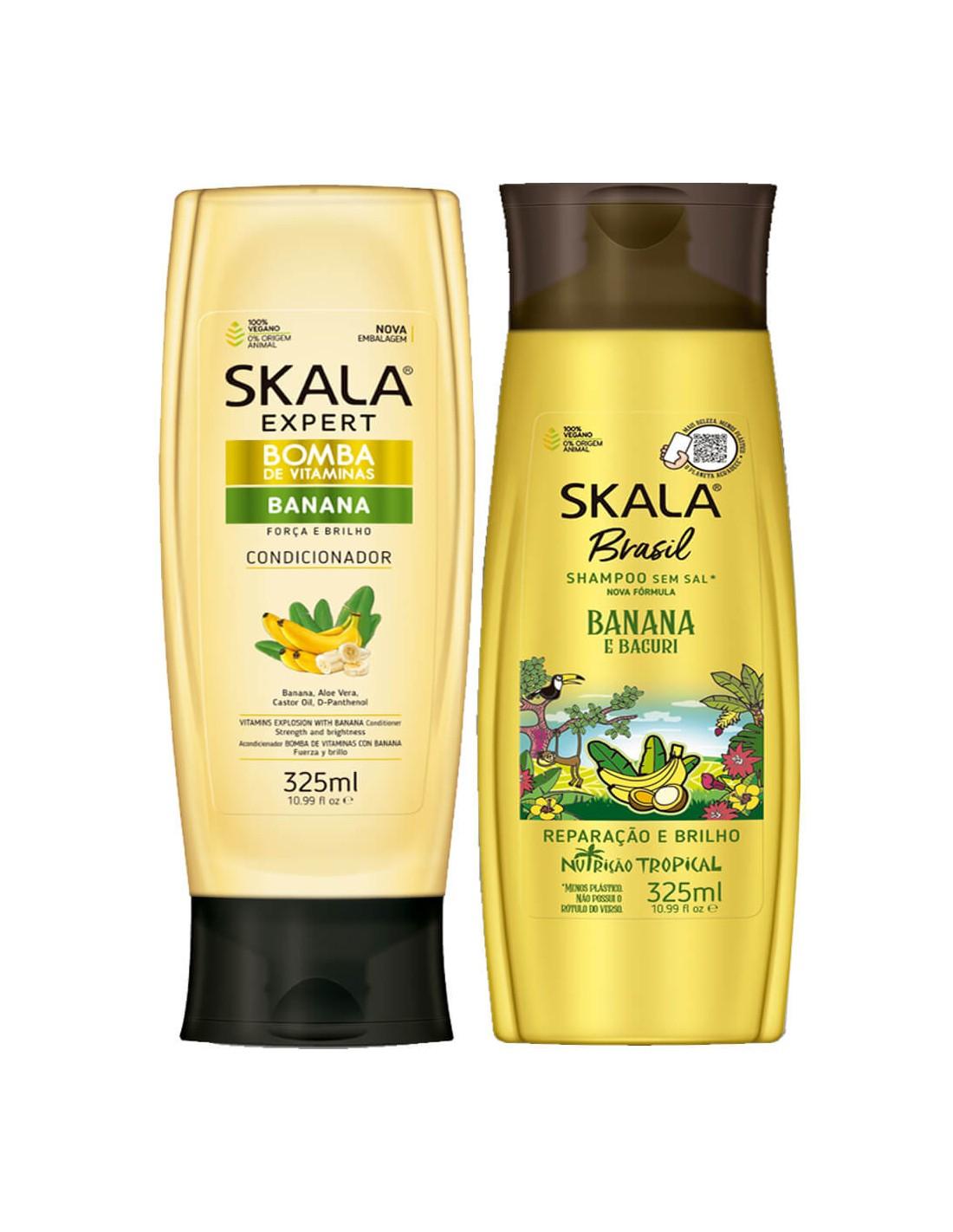 

Упаковка Skala Banana Шампунь 325 мл + Кондиционер 325 мл