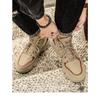Men's Vintage Solid Color High Top Boots, Comfortable Non-slip Durable Rubber Sole Lace-up Shoes for Men's Outdoor Activities