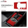 KodoLab Car Accessories Interior For Mazda 3 Axela 2019 2020-2025 Suede Gear Shift Panel Sticker Anti Scratch Wear Resistant
