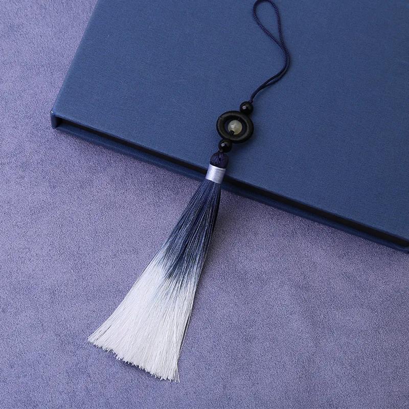 2 Stück/Los 13cm Polyester Seide Quaste Bunt Baumwolle Quasten Besatz zum Nähen Vorhänge Zubehör Anhänger DIY Auto Dekoration