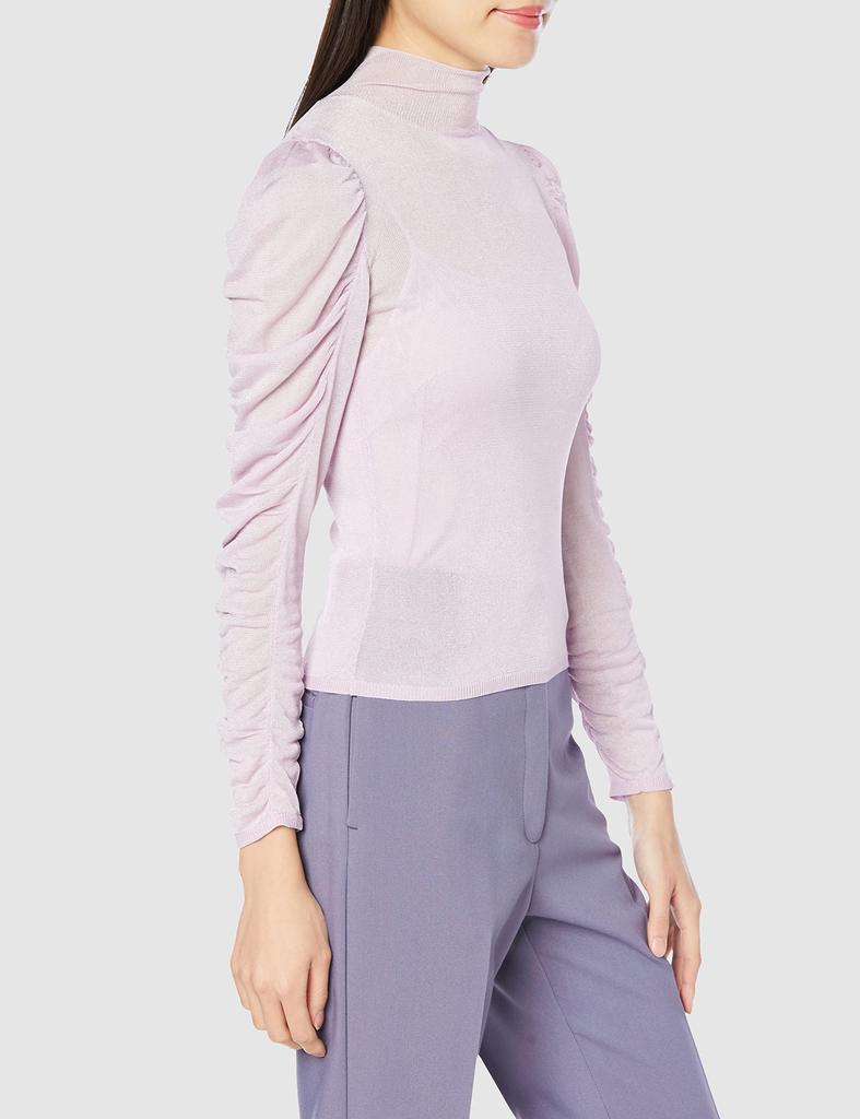 Snidel Sheer Knit Pullover SWNT231158 LAV F Women's