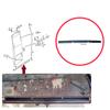 ESP1246 Rear Panel Door Sill Trim Bottom Plate for Mercedes Sprinter W901 W902 W903 W904 VW LT MK2 1996-2006 9017660119