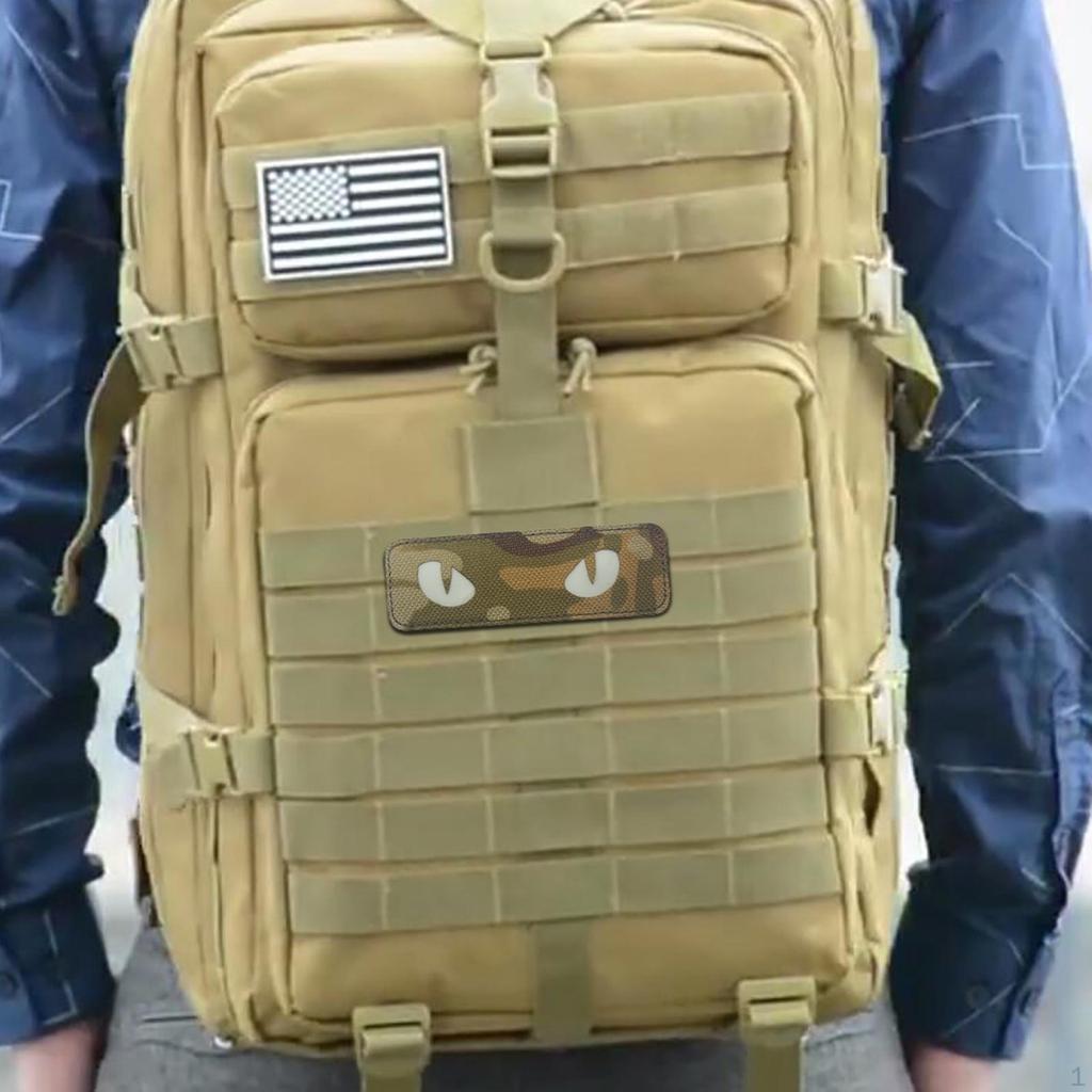 Dark Morale Embroidered Applique Fastener Patch for Hats Caps Bags Jackets Backpack