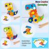 Toys Educational Toys Dinosaur Screwdriver Board Montessori Fine Motor Skills Sensory Screw Nut Busy Board Activity Wooden Kids