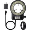 LED Ring Light Illuminator for Microscope, 144 LED Bubbles for Lab Monocular Binocular Trinocular Stereo Microscope Camera, Electronic Industry Ring