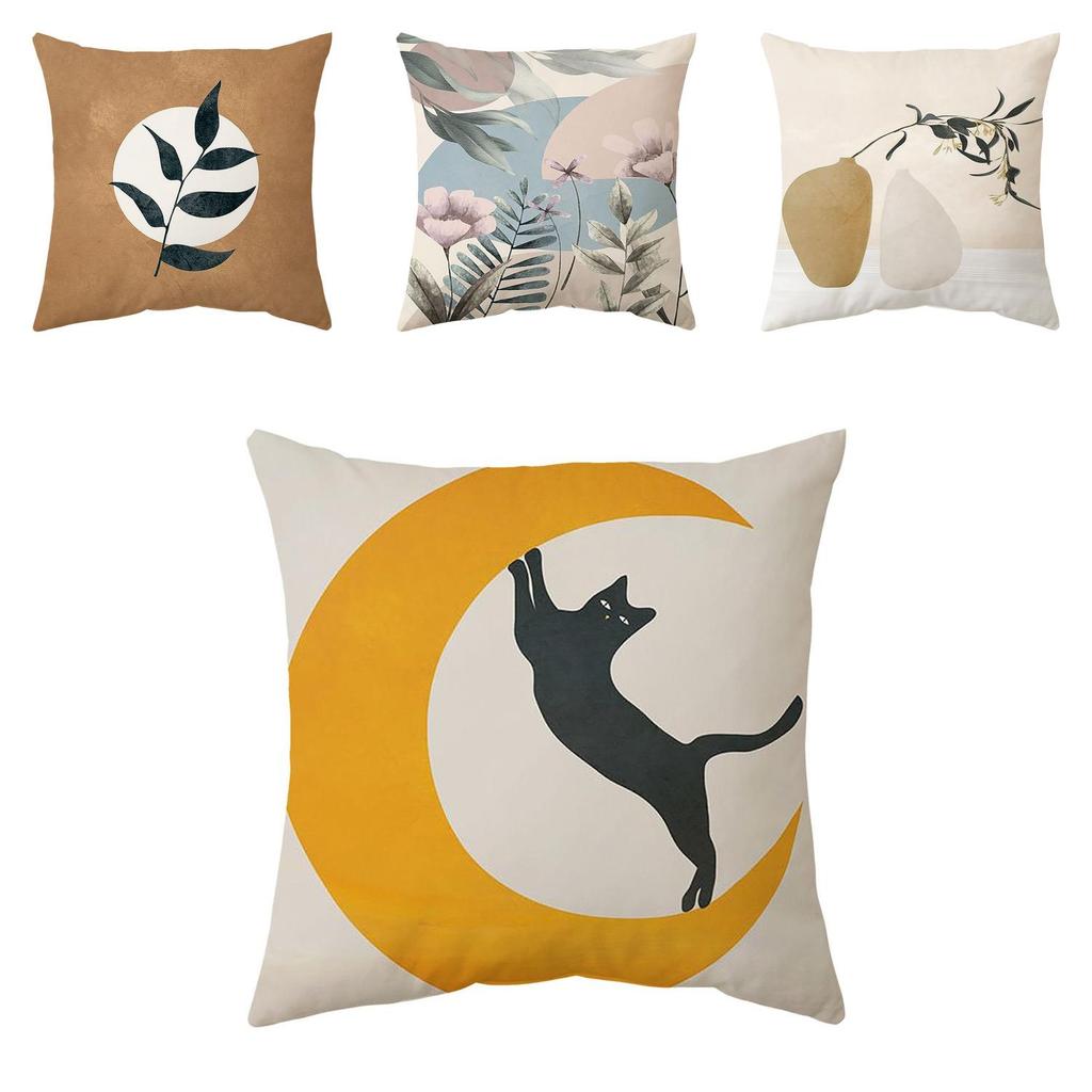 Nordic Style New Abstract Printing Pillow Cover For Modern Living Room Decor