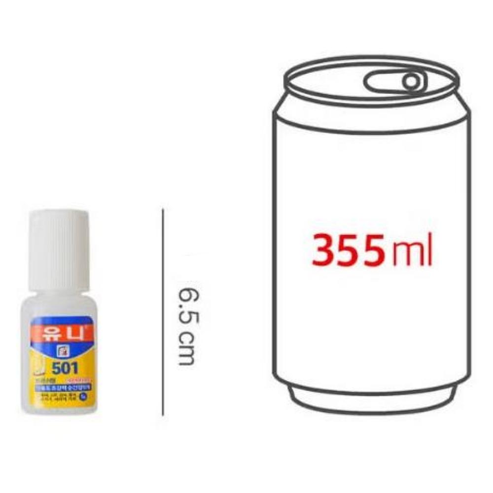 Uni501 Brush Type Instant Adhesive 5g