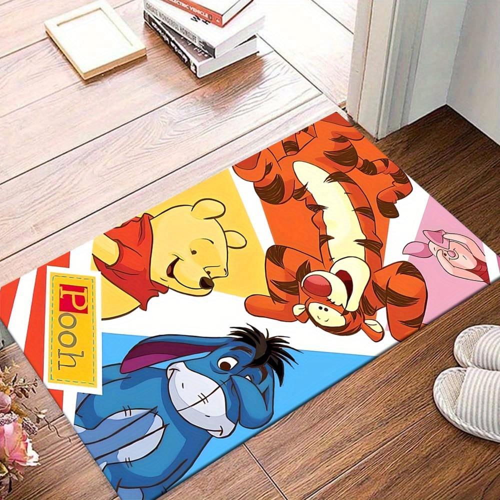 

JIT 1pc Disney Winnie The Pooh Tigger EeyorePiglet Themed Area Rug – Soft Polyester, Machine Washable Rectangular Carpet for Bedrooms, Entryway, Offic 60cm by 90cm