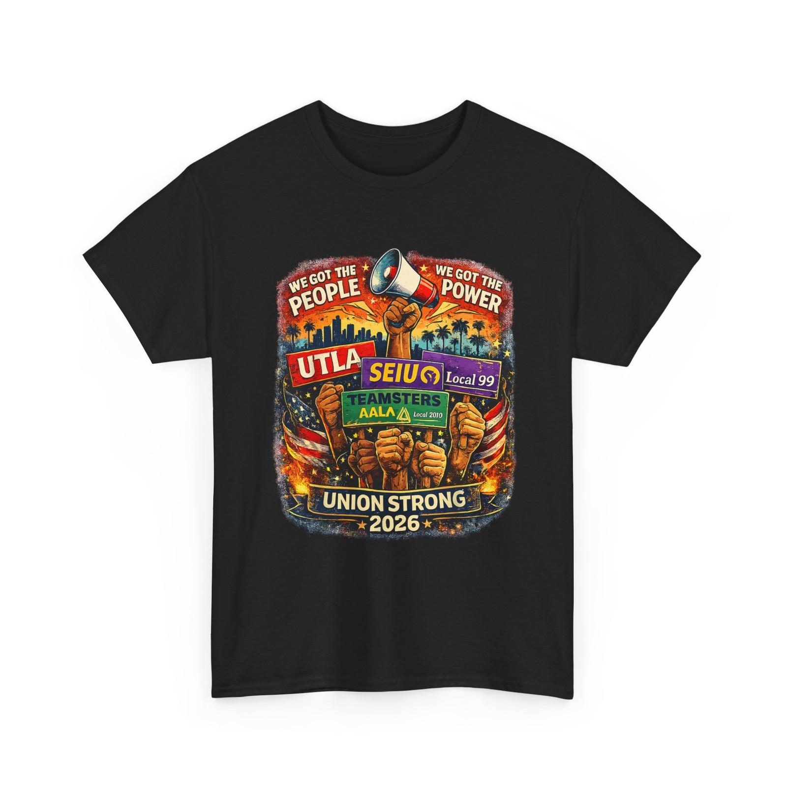 Labor Movement UTLA SEIU AALA We Got The People T-Shirt S разноцветный