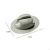 1pc Kayak Paddle Holder Buckle Universal Deck Mount Rubber Boat Clip for Rowing Boat, Kayak,