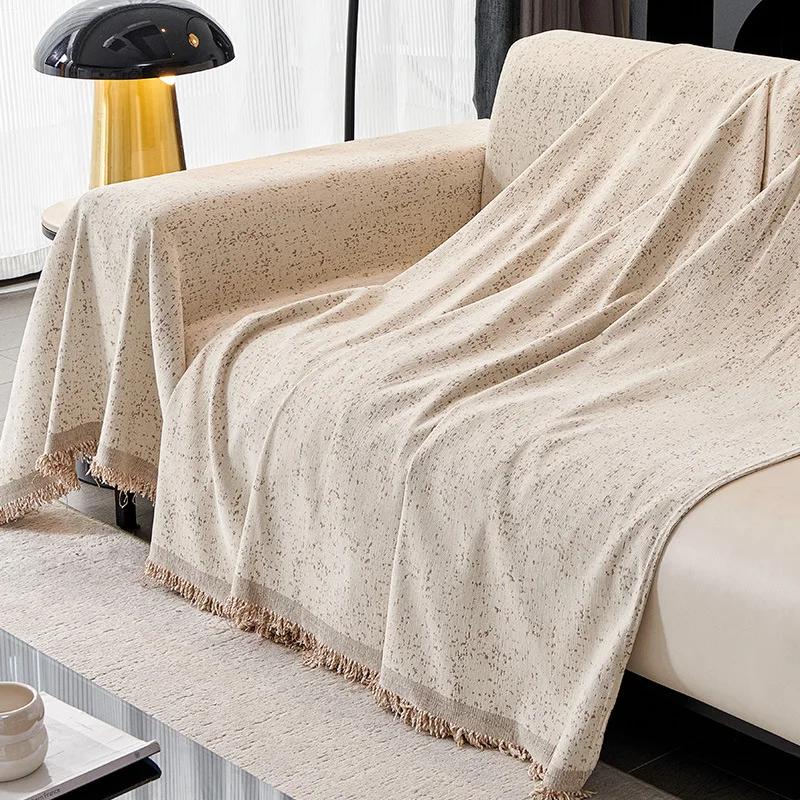 Sofa Towel Non-slip Cover Cloth Sofa Cushion Chenille Four Seasons Universal Full Cover One-piece Cover Blanket