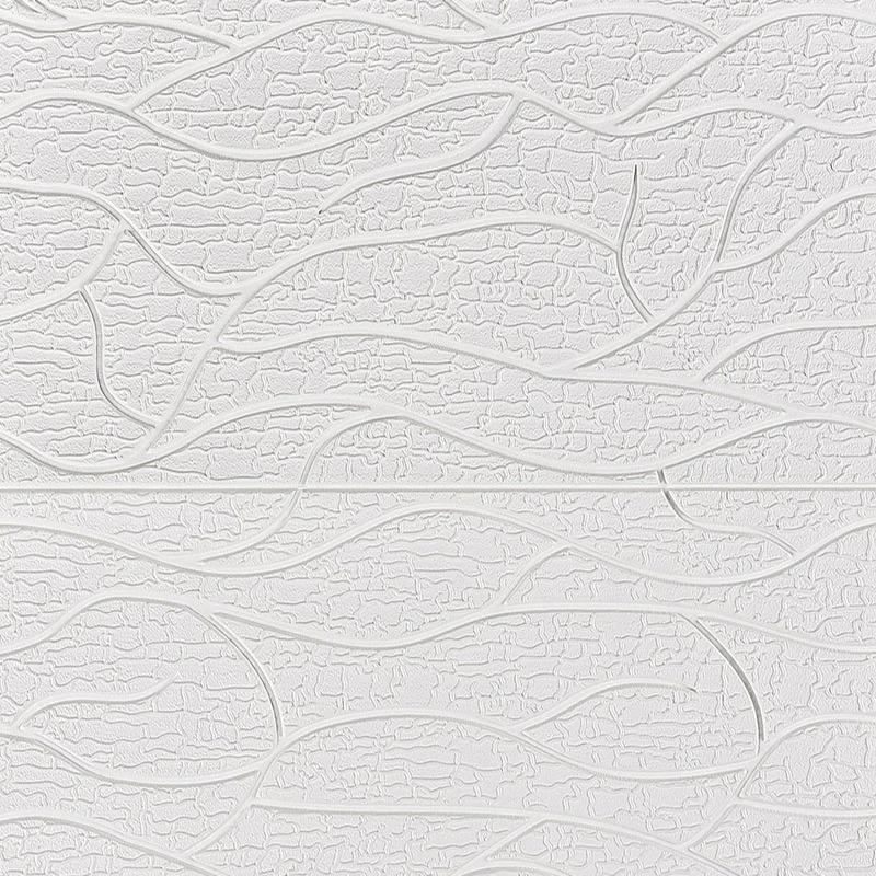 35*35cm 3D Bed Room Decor Wallpaper Livingroom TV Background Wall Stickers Peel and Stick Waterproof Ceiling Home Decoration