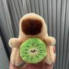 Capybara Plush Keychain Figure Water Otter Stuffed Animal Pp Cotton Child Gift