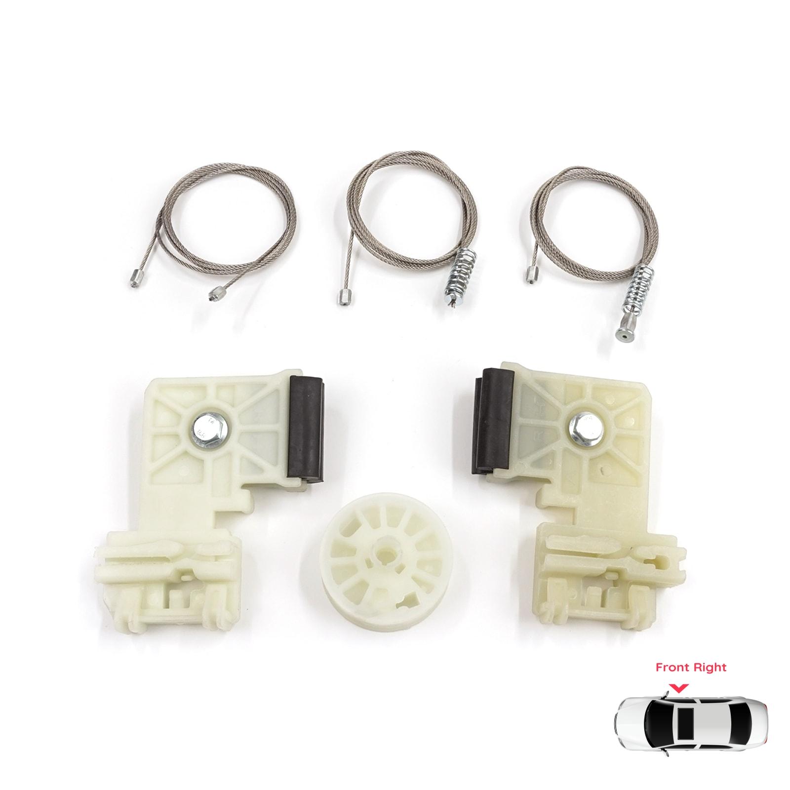 

EWR5608 Window Regulator Repair Set Front Right for Hyundai Elantra MD Sonata YF 2010-2016 4-Door Sedan 82481-3Y010