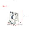 10Pcs Metal Rivets Universal Auto Front Console Dash Dashboard CD Panel Snaps Clips Retainer  Metal Clip