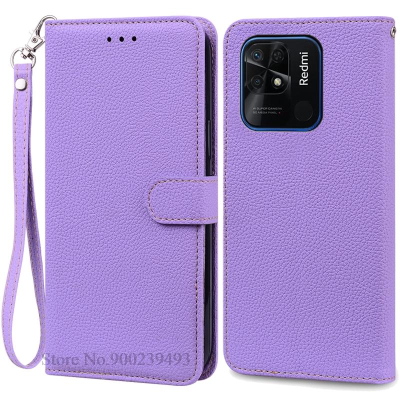 Pouzdro Redmi10C Pro Xiaomi Redmi 10C Pouzdro Měkké Kožené Peněženkové Odklápěcí Pouzdro Pro Redmi 10C Pouzdro 10 C Knižní Kryty na Telefon Coque Fundas