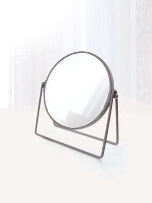 Double-Sided Round Desktop Vanity Mirror with Stand
