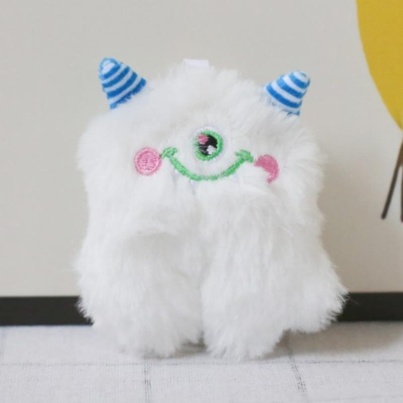 Cartoon Plush Unicorn Monster Doll Brooch Cute Japanese Color Stupid Doll Pendant Decoration Trendy Products 8cm-12cm