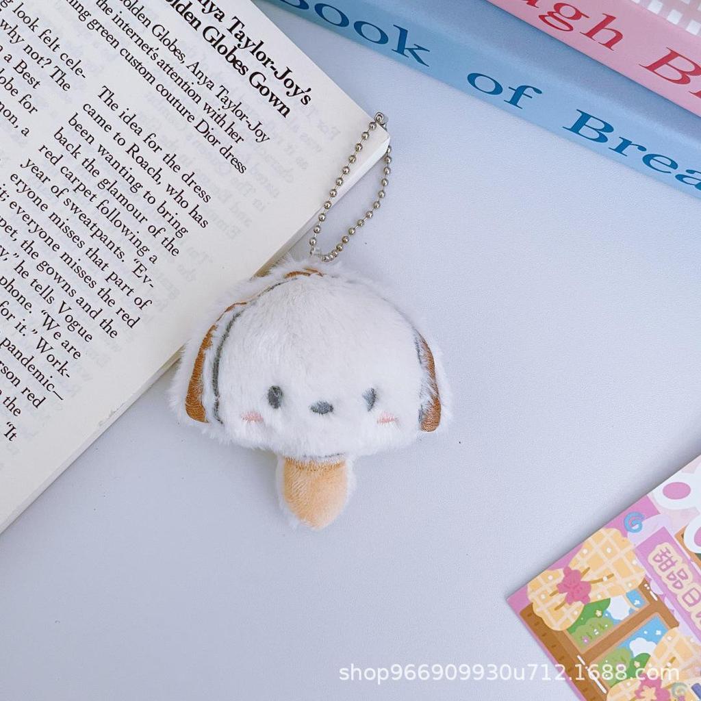 Adorable Double-Layer Cartoon Hamburger Bun Plush Hairpin for Babies