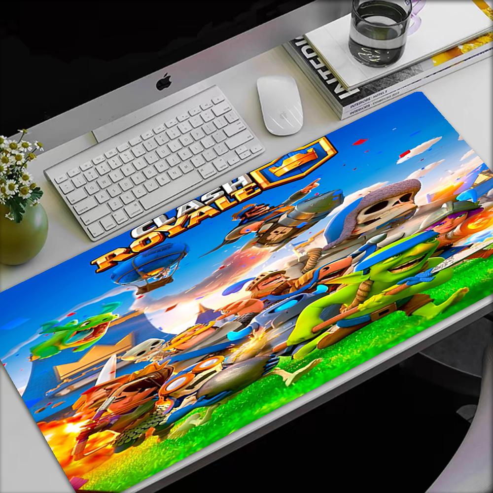 Clash Royale Theme Mouse Pad, Non Slip Rubber Base, Multifunctional Office & Home Decor, Perfect for Workspace Personalization.