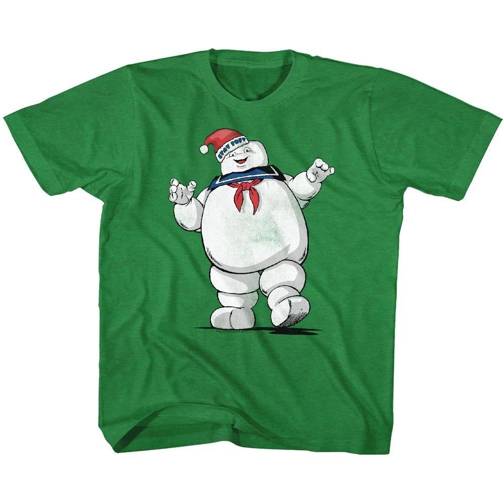 The Real Ghostbusters Mr. Stay Puft Green TV  Children s T-shirt 140