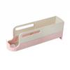 Innovative Drink Bottle Rack Beverages Dispenser For Refrigerator And Countertop Featuring Smooth Slide Out Mechanism