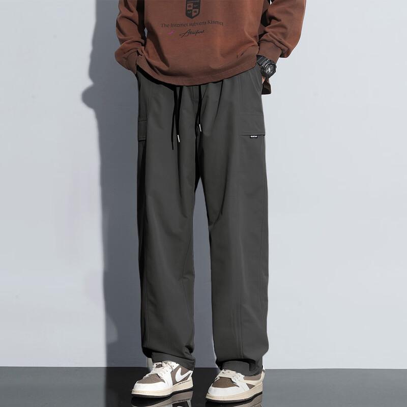 TonLion Men's 2025 Summer Loose Fit Straight Leg Casual Pants