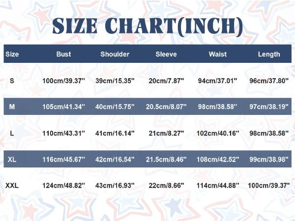 Women's Casual Fashion Round Neck Short Sleeve Independence Day Printed Midi Dress