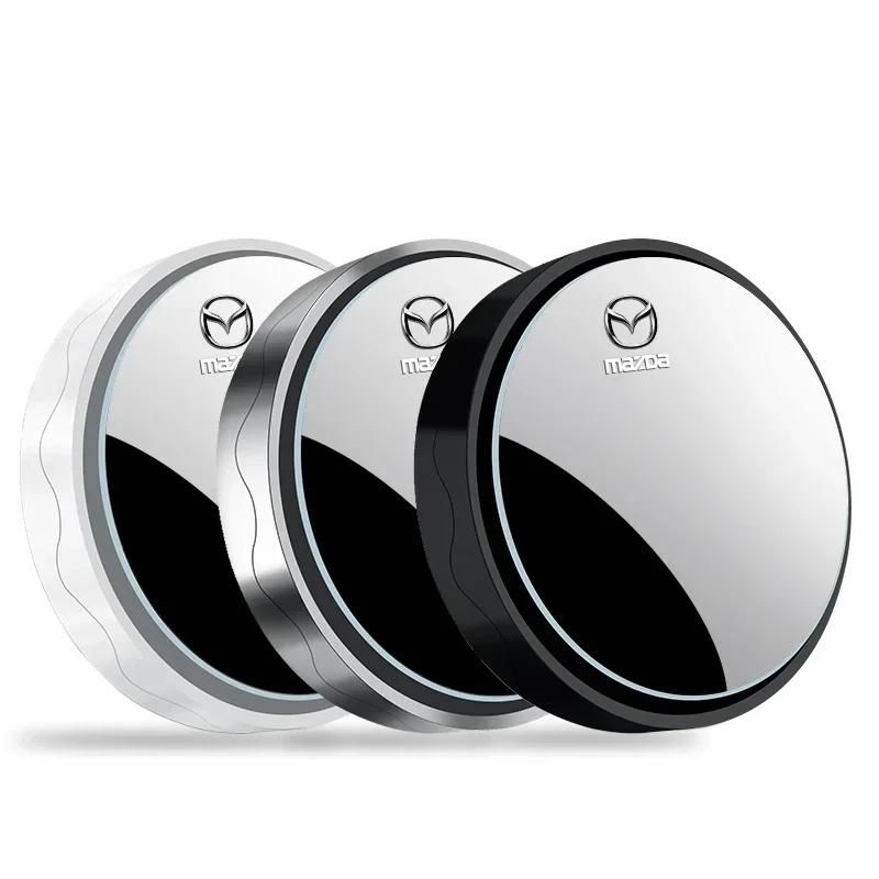 2Pcs 360 Degree Adjustable Blind Spot Mirror for Mazda 3 Mazda6 Premacy Logo Axela Atenza CX4 CX3 CX7 CX5 CX9 CX30 RX8 RX7 RX5 FF26