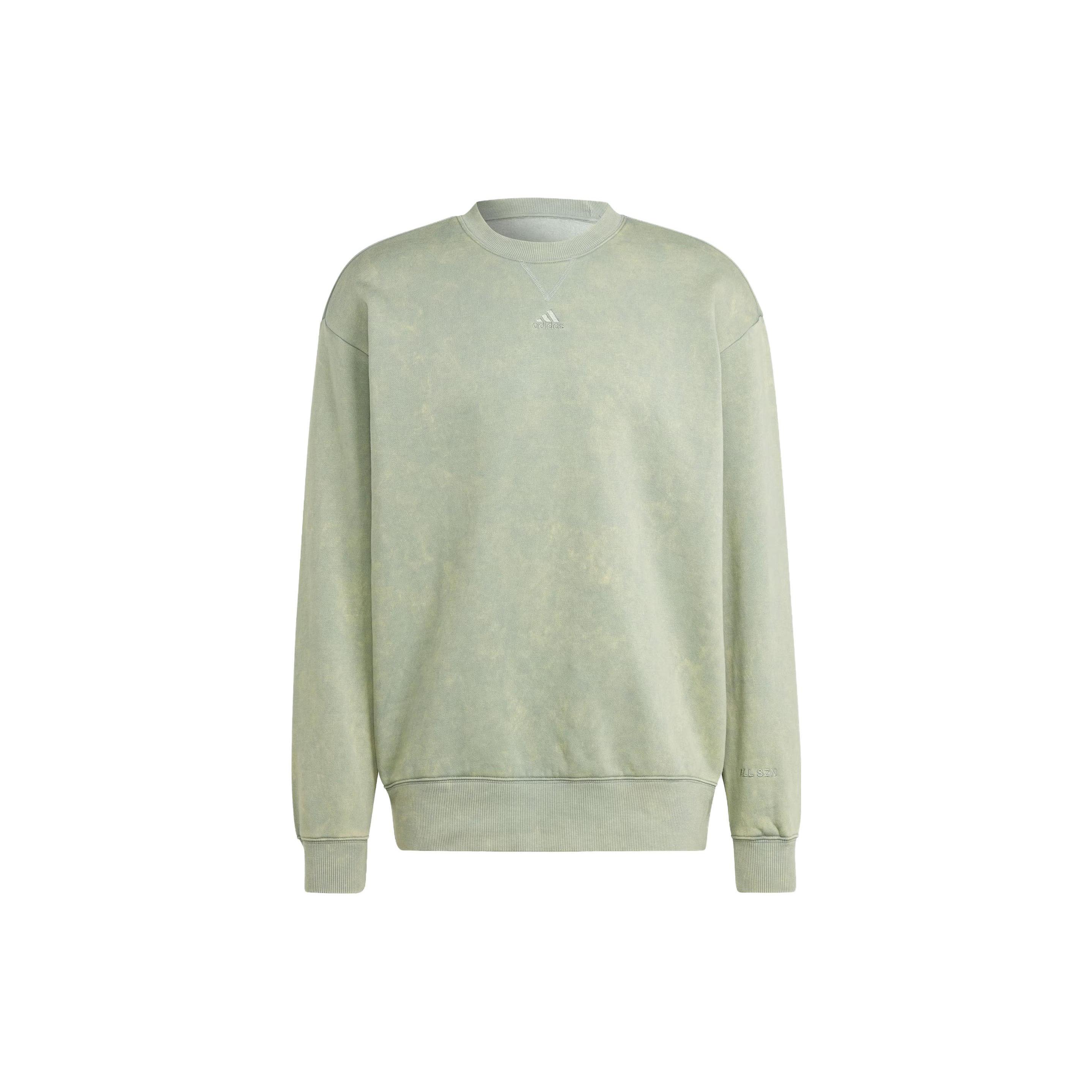 adidas All Szn Long Sleeve Sweatshirt  Green  Men s IK4271 M