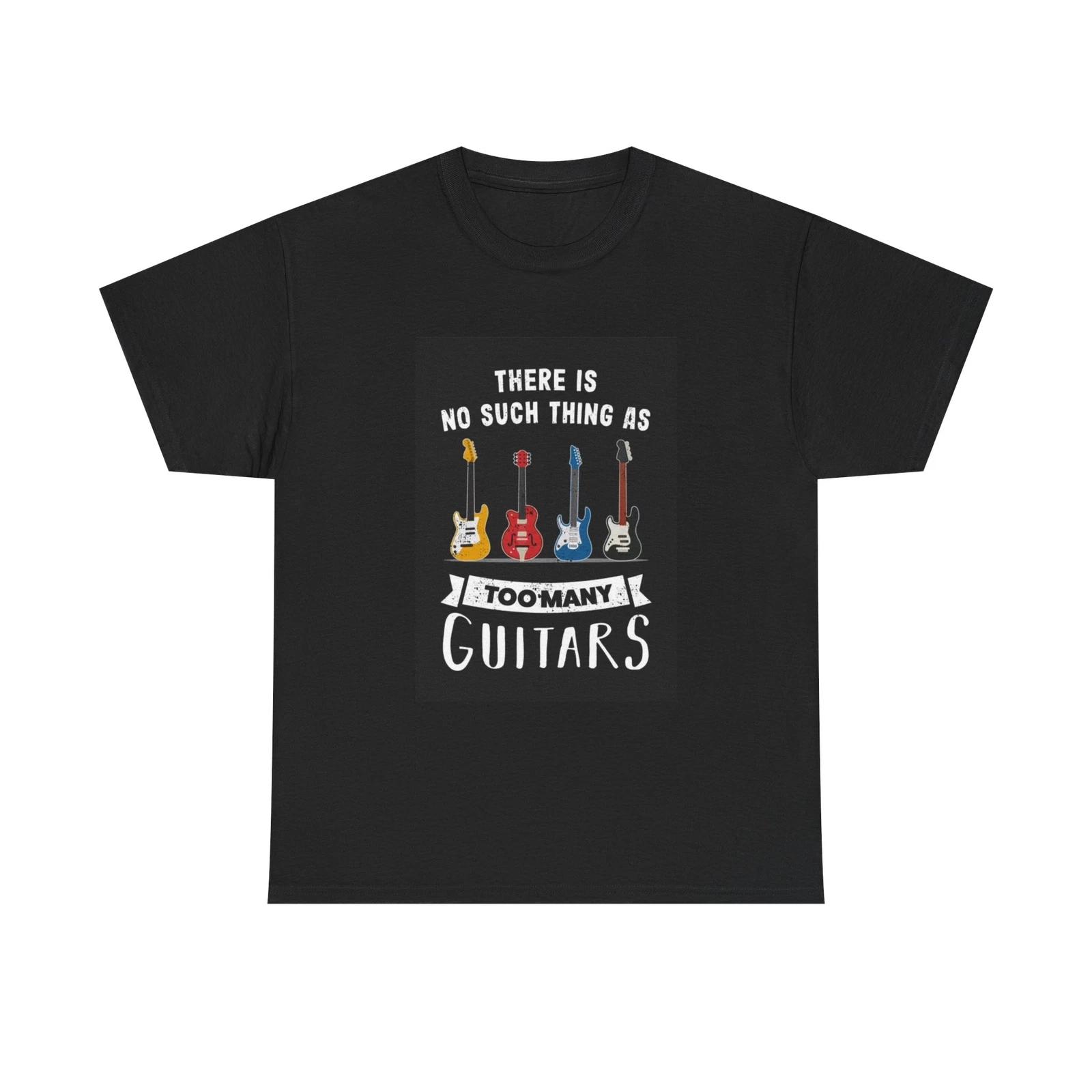 Men s and Women s T-shirts Guitar XS