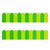 2pcs/set Decorative Stickers Kindergarten Wall Layout Long Fence Craft Foam Fence Frame  Home School