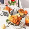 French Fries Basket Snack Bucket Chip Fried Chicken Storage Basket Food Frying Basket Oil Strainer Creative Tableware Container