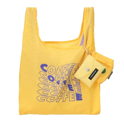 Starbucks 2-Layer TOGO Eco Bag & Card Case (Yellow)