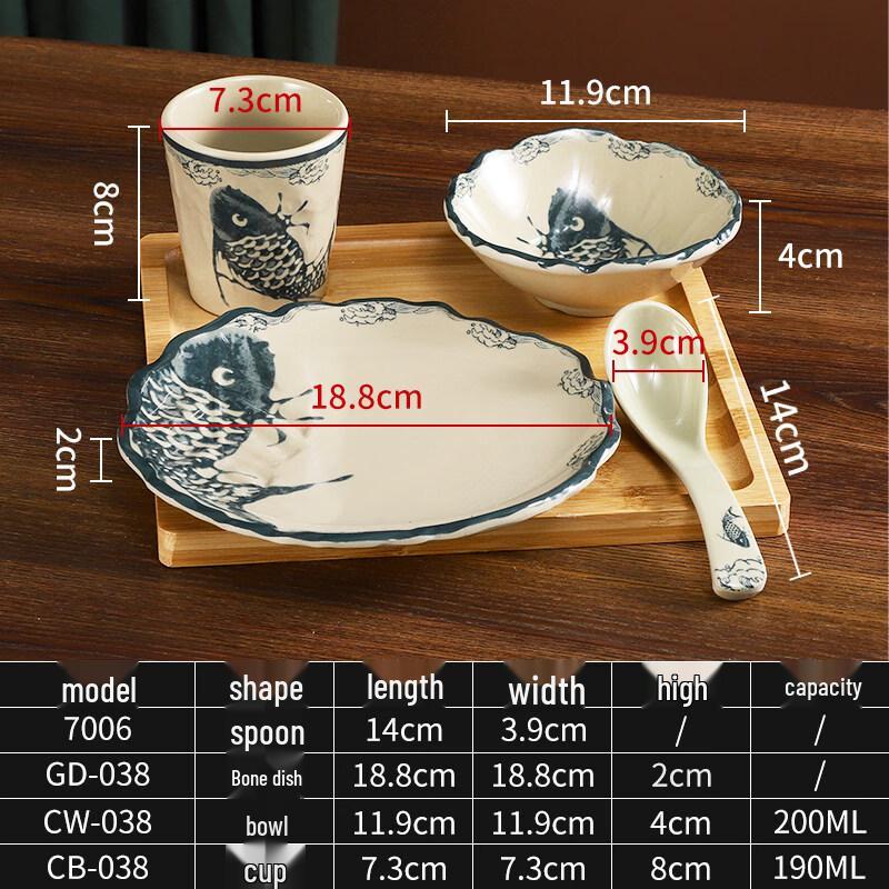 Ru Han Melamine Dinnerware Set