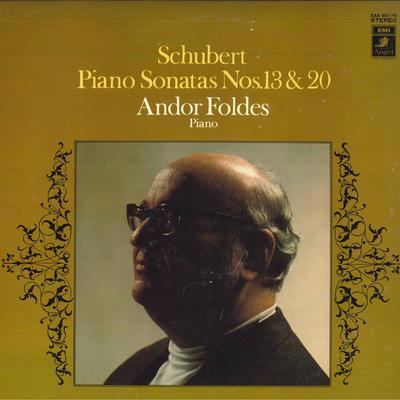 LP Record SCHUBERT, ANDOR FOLDES - Piano Sonatas Nos.13 & 20 EAA80176 EMI/ANGEL Japan Classical Used