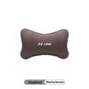 High-quality Leather Car Seat Headrest Memory Foam Comfort Pillow Auto Interior For Hyundai NLINE Genesis I30 I20 I10 Venue Getz PP18