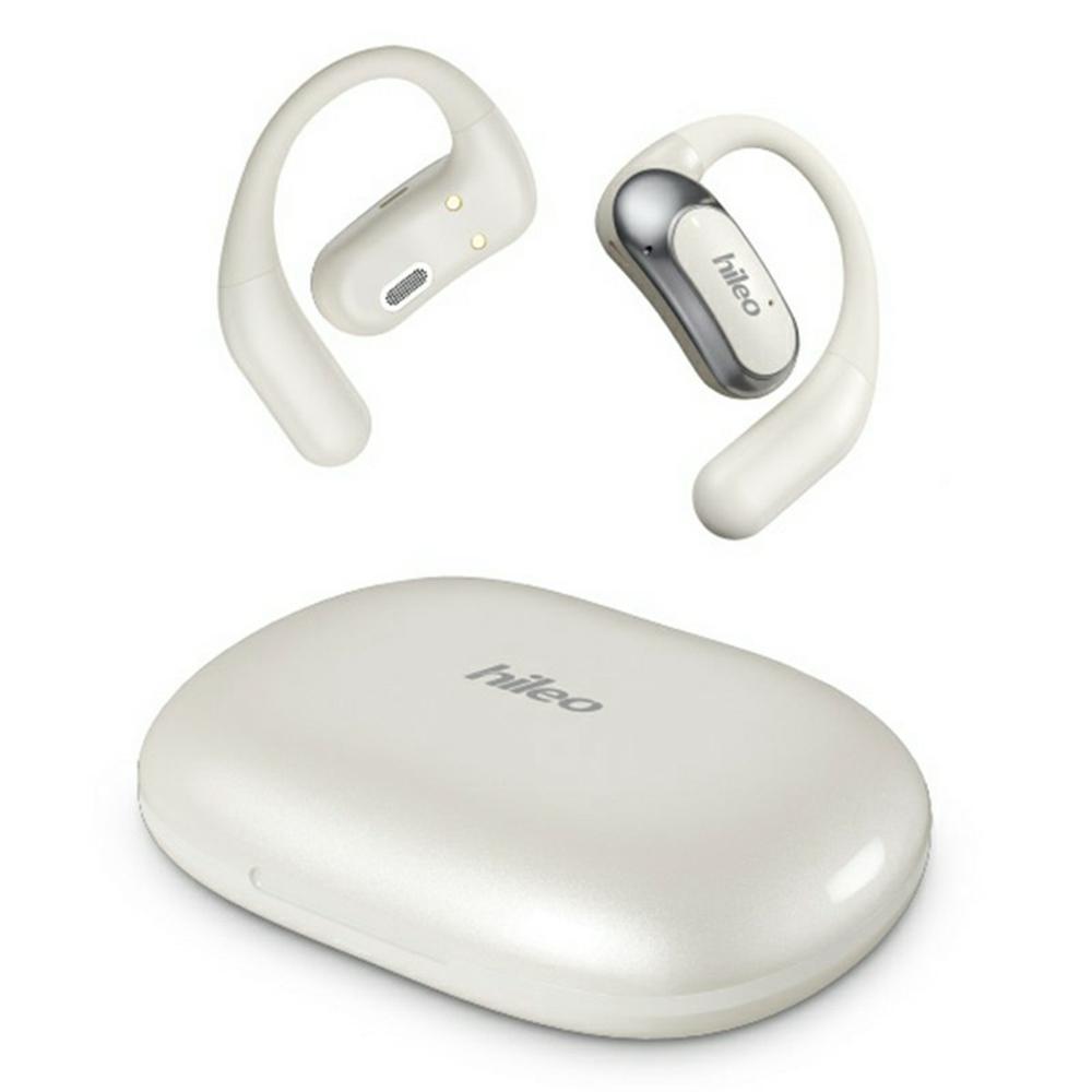 

HILEO Hi95 Open-Ear Bluetooth-compatible Headphones Stereo Music Wireless Headset Beige