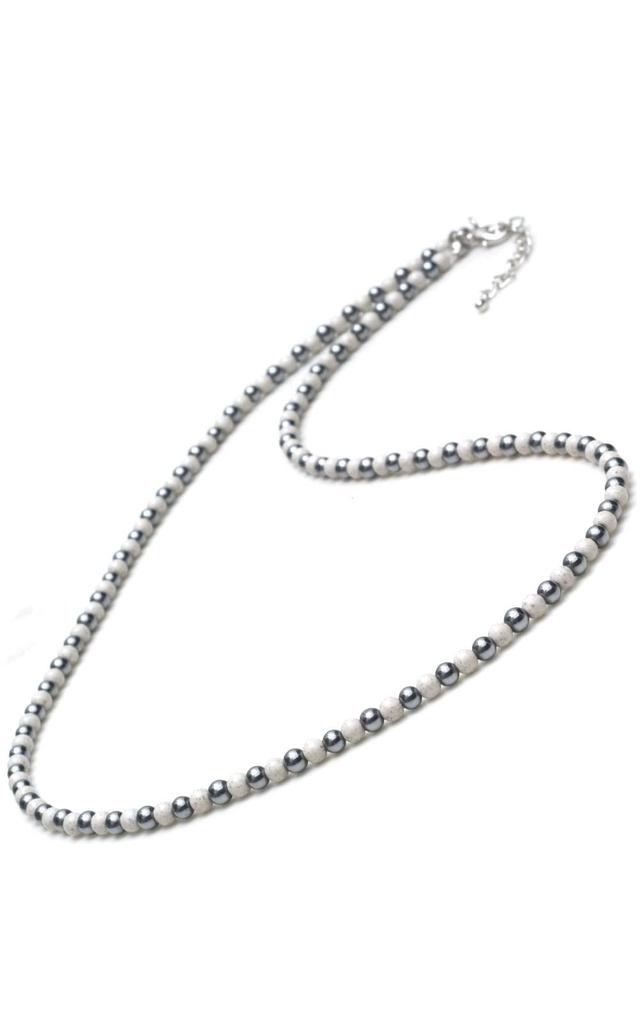 Terahertz Hokutolite Halskette 4mm Halsumfang 60cm Haken Aus Edelstahl Gefertigt Getestet von einem öffentlichen Terahertz-Stein Echtheit Garantiert Kraft