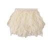 10-15CM Turkey Feather Trim for Clothing, DIY, and Jewelry Decor