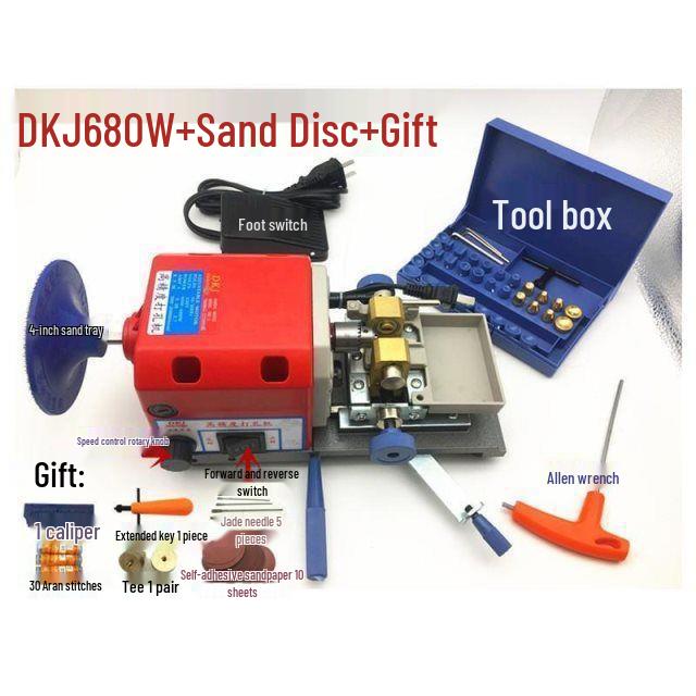 Electric Mini Jade and Bead Drilling Machine for Home Use
