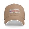 Make Israel Great Again Baseballkappe yk Cool Unisex Erwachsenen Trucker-Hut Sonnenschutz Design Kpop Rock Baseballkappen Geschenkidee