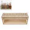 67 Hole Wooden Brush Holder for Artists, Detachable Brush Stand,   for Pens, Pencils, Art Tools, Large Capacity, Easy To Assemble